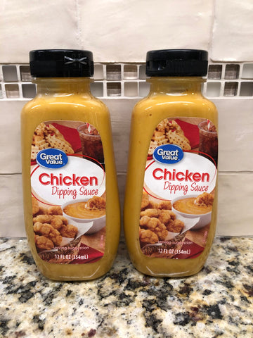 2 New Great Value Chicken Dipping Sauce 12 oz Bottle Chick-Fil-A Substitute