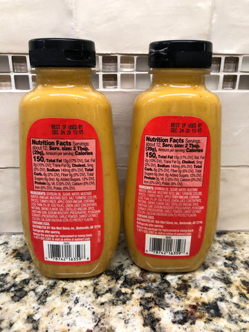 2 Great Value Chicken Dipping Sauce 12 oz Bottle Chick-Fil-A Substitute