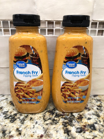 2 Great Value Great Value French Fry Dipping Sauce 12 oz Bottle Chicken Pickle