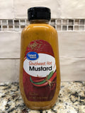 6 Bottles of Great Value Squeeze Bottle Southwest Hot Mustard, 12 oz