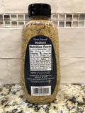 Great Value Squeeze Bottle Stone Ground Mustard, 12 oz