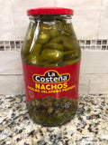 La Costena Deli Pickled Jalapeno Nacho Slices 64 Oz Pickles Peppers Sandwich