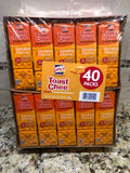40 packs Toastchee Lance Sandwich Crackers Cheese Nipchee NABS