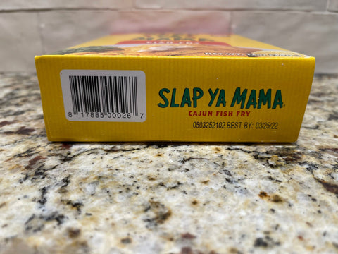 2 Boxes Walker Sons Slap Ya Mama Cajun Fish Fry 12 oz