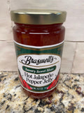 Braswell's Hot Jalapeno Pepper Jelly 10.5 oz Jar Sweet and Savory Jam