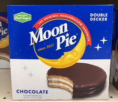 Dozen DOUBLE Decker Chocolate Moon Pie Graham Marshmallow MoonPie Cake Original