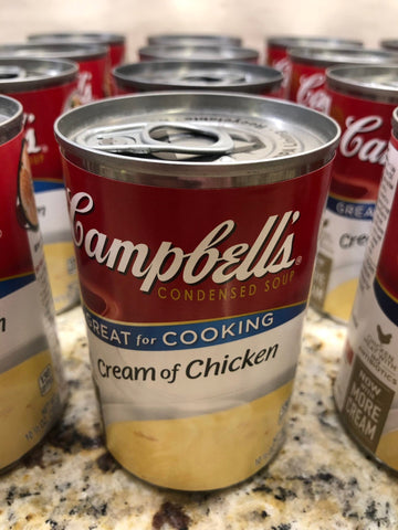 16 Campbell's Condensed Cream of Chicken Soup 10.75 oz Cans