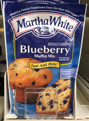 Martha White Blueberry Muffin Mix 7-Ounce Just add milk