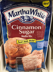 Martha White Cinnamon Sugar Muffin Mix 7-Ounce Just add milk