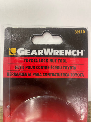 GearWrench 3911D 1/2 drive 4-point Locknut Tool Socket Toyota 4wd Pickup