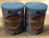 2 Swiss Miss Milk Chocolate Hot Cocoa Mix Canister 76.5 oz