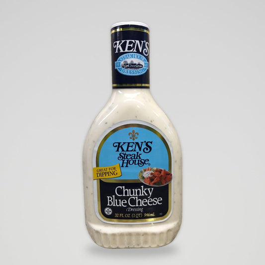 Ken's Steak House Chunky Blue Cheese Salad Dressing, 32 oz