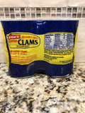 6 CANS BUMBLE BEE Snow's Ocean Chopped Clams Can Chowder Dip