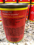 12 Cans of Double "q" Wild Caught Alaskan Pink Salmon, 14.75 oz