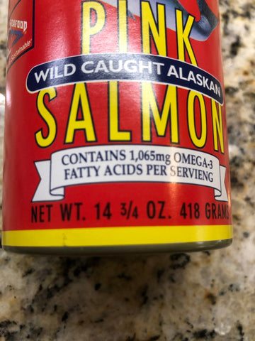 6 CANS Double "Q" Wild Caught Alaskan Pink Salmon 14.75 oz Can Fish FREE SHIP