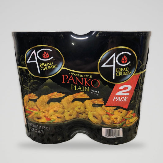 4C Foods Japanese Style Panko Plain Bread Crumbs 2 pk 25 oz