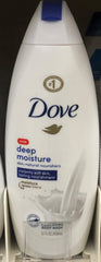 Dove Deep Moisture Body Wash 22oz Bottle Shower Bath