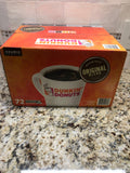 Dunkin' Donuts Original Blend Coffee 72 Keurig K cup Pods FREE SHIP