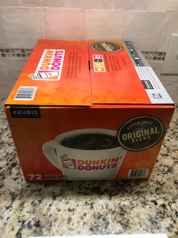 Dunkin' Donuts Original Blend Coffee 72 Keurig K cup Pods FREE SHIP