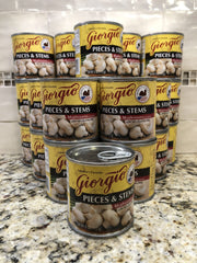 24 Giorgio Mushroom Pieces and Stems 4 oz Cans soup casserole pizza FREE SHIP