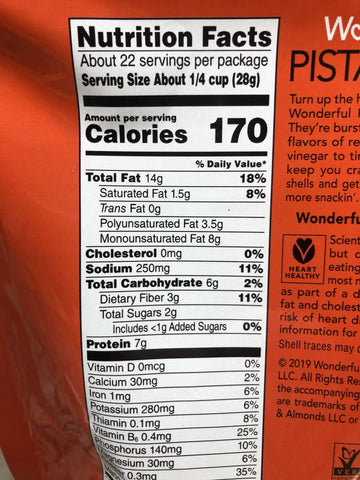 Wonderful Chili Roasted Pistachios, 22 oz