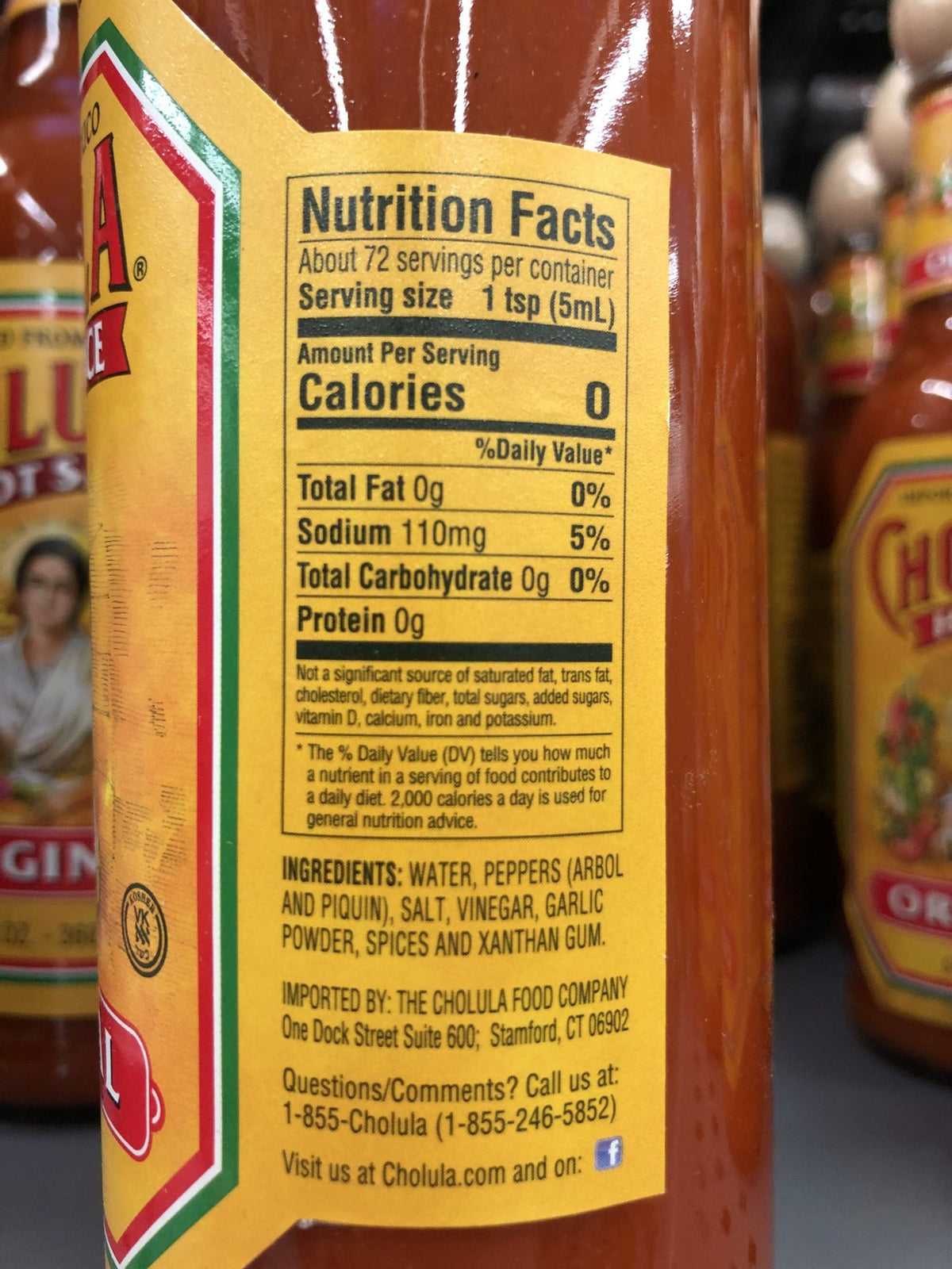 Cholula Food Original Hot Sauce 12 oz
