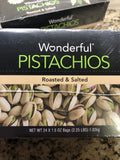 Wonderful Pistachios Roasted and Salted, 1.5 oz