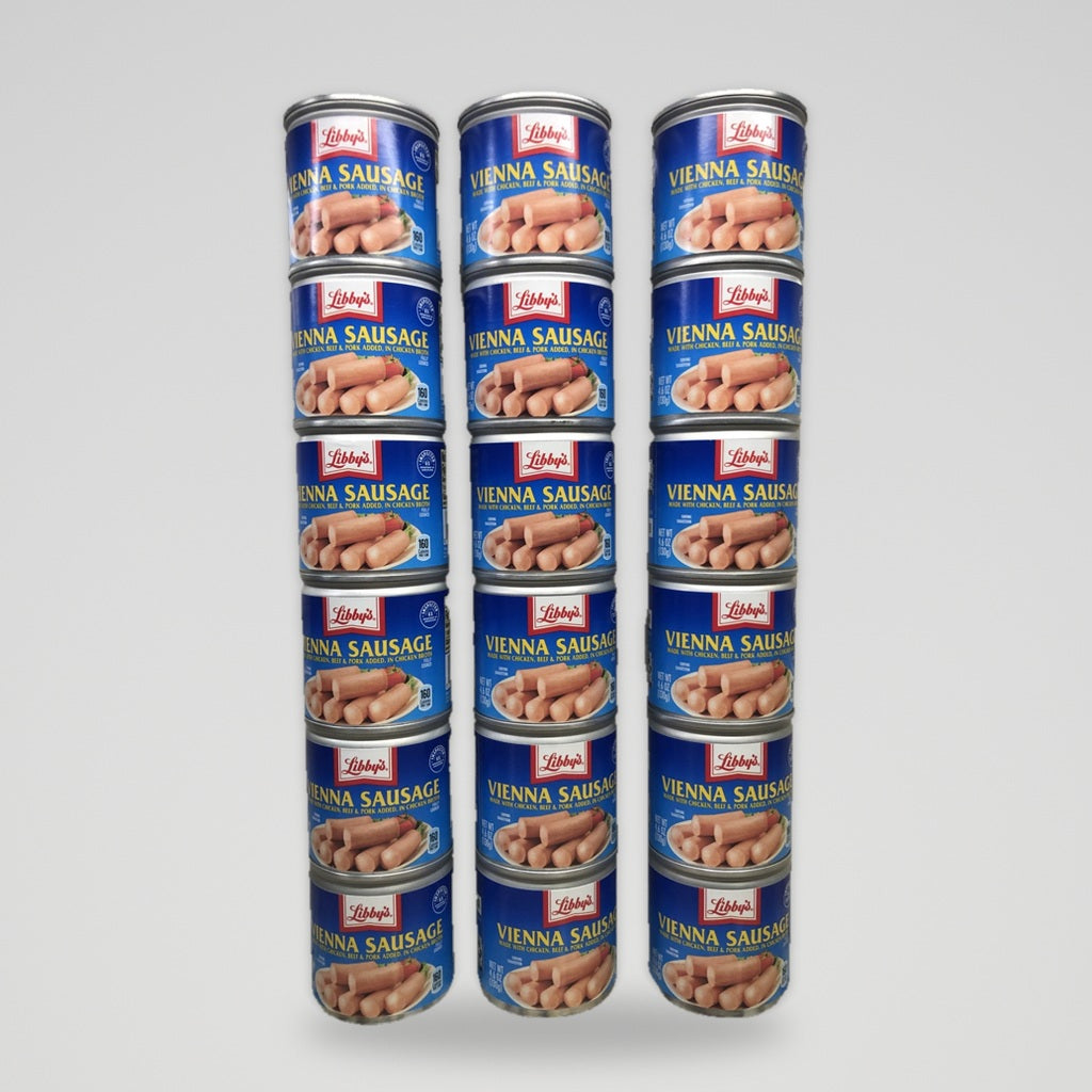 18 Cans of Libby Vienna Sausages