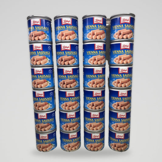 Libby Vienna Sausages 24 Cans Meat Chicken Beef Pork Wieners