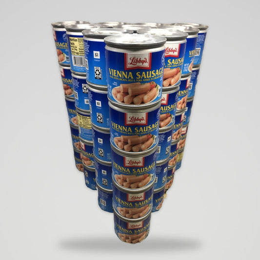 Libby Vienna Sausages 50 Cans Lot Meat Chicken Beef Pork Wieners