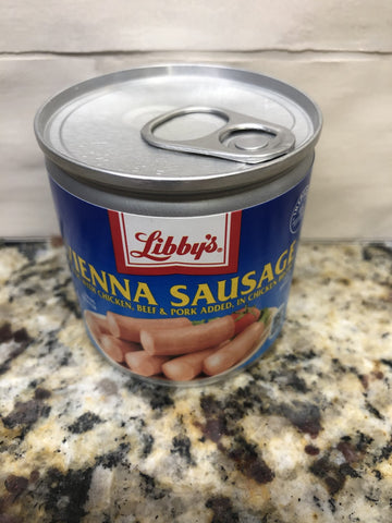 Libby Vienna Sausages 36 Cans Meat Chicken Beef Pork Wieners