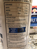 Quaker Instant Quick Grits White Hominy 15 lbs 3 pk Breakfast Corn