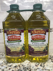 Pompeian OlivExtra Premium Mediterranean Blend Oil 2 pk Bottle Olive