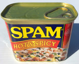 Spam Hot & Spicy 12 oz Can Luncheon Meat Ham Sandwich Pork Treet