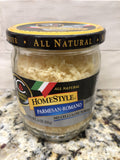 4C HomeStyle Parmesan Romano Grated Cheese 6 oz. Jar Spaghetti Alfredo