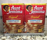 Aunt Jemima Waffle and Pancake Mix 2 pack/5 lbs. Breakfast Iron Syrup FREE SHIP