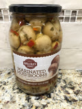 Wellsley Farms Marinated Mushrooms 30.4 oz. Jar salads pasta