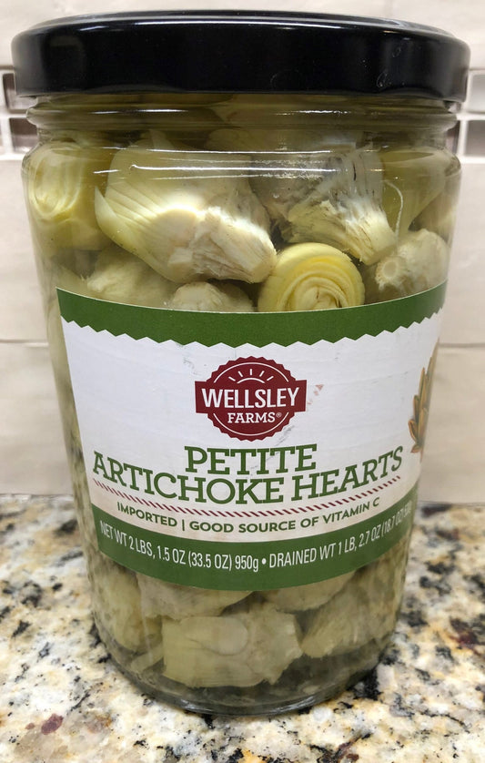 Wellsley Farms Petite Artichoke Hearts, 33.5 oz