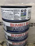 32 CANS Bumble Bee Solid White Albacore Tuna in Water 5 oz Can
