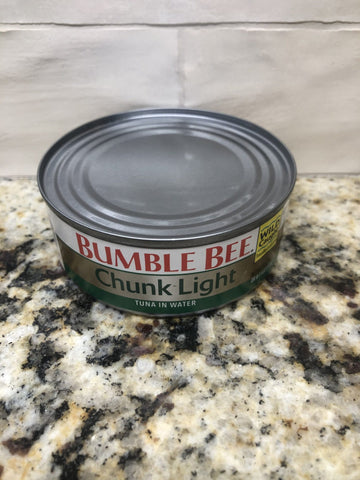 10 CANS Bumble Bee Chunk Light Tuna in Water 5 oz Can Protein