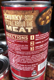 12 Campbell's CHUNKY Steak and Potato Soup 18.8 oz Cans