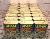 24 CANS Spam 25% Less Sodium 12 oz. cans Treet Lunch Meat FREE SHIP