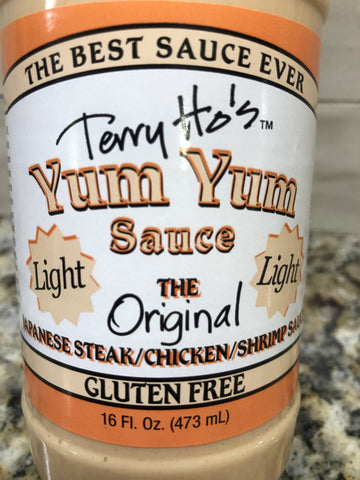 Terry Ho's Light Yum Yum White Sauce Japanese Steak House Shrimp Hibachi Lite