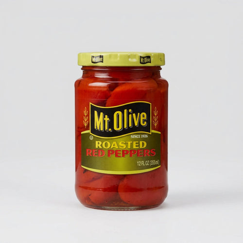 Mount Olive Roasted Red Peppers 12 oz