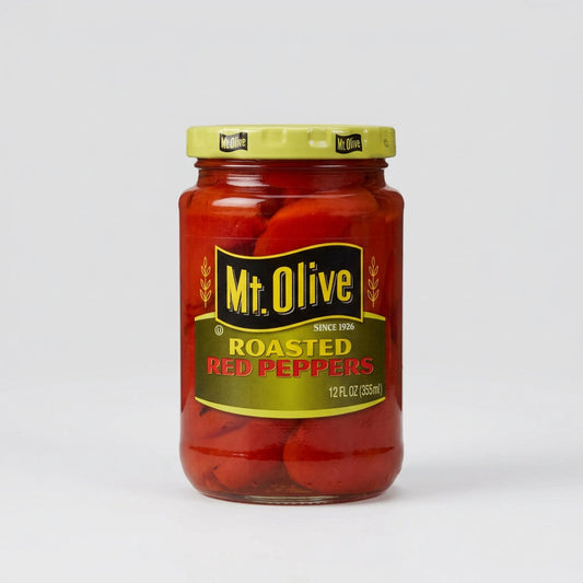 Mount Olive Roasted Red Peppers 12 oz