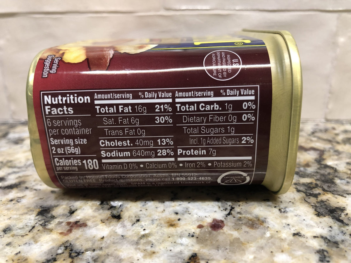 Spam Hickory Smoke Flavored, 12 oz