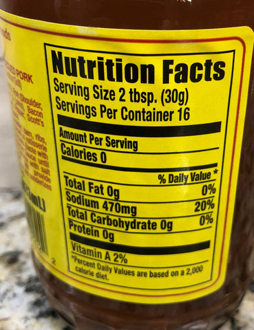 2 BOTTLES Scott's Spicy Fat & Sugar Free Homemade Barbecue Sauce BBQ