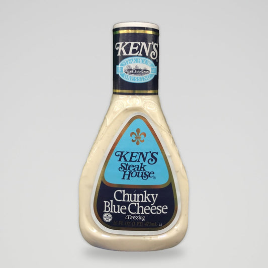 Ken's Steak House Chunky Blue Cheese Salad Dressing, 16 oz