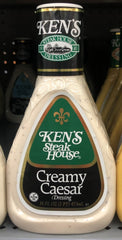 Ken's Steak House Creamy Caesar Salad Dressing 16 oz Bottle Dip Veggies Sauce