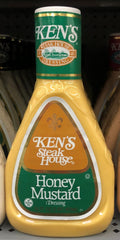 Ken's Steak House Honey Mustard Salad Dressing 16 oz Bottle Chicken Sauce